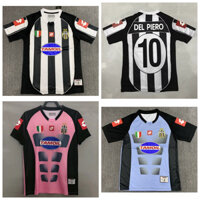 Mùa giải 2002-2003 Juventus Retro Thủ môn sân nhà Áo bóng đá Nedved Del Piero Áo sơ mi