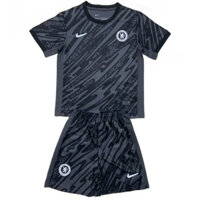 Mùa giải 2024-25 Chelsea Thủ môn Trẻ em Áo dành cho người lớn Bộ áo sơ mi & quần short thể thao bóng đá