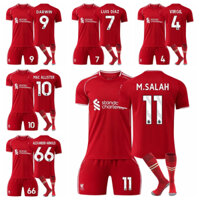 Mùa giải 2025-26 Áo thể thao sân nhà Liverpool Virgil van Dijk Luis Víaz Núñez Mac Allister Salah Alexander-Bộ bóng đá có tất