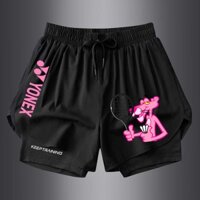 Mùa Hè 2024 Mới YONEX Quần Short Bóng Bàn Trung Tính Cặp Đôi Phong Cách Mồ Hôi Nhổ Mồ Hôi Và Hút Ẩm Ngoài Trời Đi Xe Đạp Thể Thao Quần Short