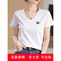 Mùa Hè 2024 Phong Cách Mới Hot Girl Pure Desire Cotton Nguyên Chất Rời Phiên Bản Hàn Quốc Cổ Vuông Vai Ngắn Tay Áo Thun Nữ Thiết Kế Hợp Thời Trang Thoải Mái Thường Ngày Phù Hợp Với Slim-fit Nhìn Ôm Dây Buộc Gợi Cảm Influencer Hot-