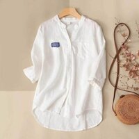 Mùa Hè 2025 Phong Cách Mới Tính Khí Áo Thun Nữ Lỏng Lẻo Tính Khí Cotton Đáy Áo Sơ Mi Bên Trong Kích Thước Lớn Mỏng Hơn Nhìn Top