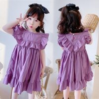 [Mùa hè] Cô gái Lolita Váy trẻ em Váy công chúa váy mùa hè của phụ nữ quần áo trẻ em 2020 váy dài bèo nhún Mới [Sản phẩm Mới]