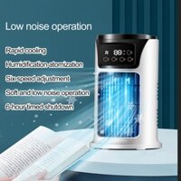 [Mùa hè mát mẻ] 1 Bộ Máy làm mát không khí 300ML Độ ẩm 6 tốc độ gió Điều chỉnh ổ cắm khí tắt đèn ban đêm Quạt điều hòa sử dụng hàng ngày