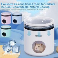 Mùa hè mát mẻ Nhà Hamster Nơi ẩn náu Bungalow Tổ ngủ Tổ thú cưng 13cm