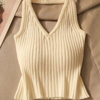 Mùa hè mới, Áo Vest nữ Hàn Quốc, dệt kim