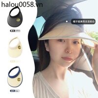 Mùa Hè Mũ Chống Nắng Nữ Hàn Quốc Rỗng Mũ Chống Tia Cực tím Mũ Chống Nắng Ngoài Trời Cắm Trại Đi Xe Đạp Mũ Chống Nắng