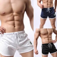 Mùa Hè Nam Thoáng Khí Quần Short Tập Gym Chạy Bộ Thể Thao Giấc Ngủ Ngắn Quần R