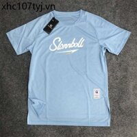 Mùa hè Phong cách mới Nhanh khô Bộ đồ chụp ảnh ngắn tay Áo thun thể thao dáng rộng Bộ đồ tập bóng rổ Mỹ thoáng khí Wic