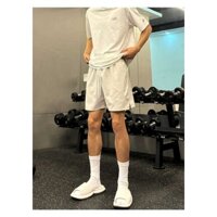 Mùa hè Phong cách mỏng Thể dục Thể thao Phong cách Mỹ Quần không đầu gối