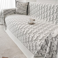 Mùa Hè Thoáng Mát Băng Lụa Sofa Khăn Chống Trơn Trượt Full Cover 1 2 3 Ghế Sofa Có Thể Giặt Một Mảnh Chăn Bao