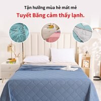 Mùa Hè Thoáng Mát Chăn Điều Hòa Không Khí Quilt Sợi Mát Mỏng Quilt Mát Không Băng Đơn / Đôi Mùa Hè Chăn Ga Gối