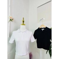 Mùa Hè Thu Nữ Slim-fit Gợi Cảm Cổ Áo polo Tay Ngắn Áo Sơ Mi Nhanh Khô Thoáng Khí Thường Ngày Ngoại Thương Nữ Châu Âu Mỹ Áo Sơ Mi polo