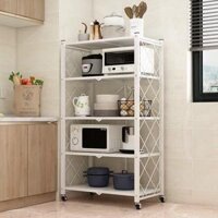 Mua Kệ sắt xếp gọn thông minh 5 tầng có bánh xe Chính Hãng Giá Tốt