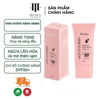 Mua Kem chống nắng Hàn Quốc HEMIA 50ml tác dụng tốt cho da chống nắng
