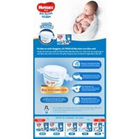 [Mua kèm sữa tắm Dove 0Đ] Tã dán sơ sinh Huggies NB74 (dưới 5kg) - Gói 74 miếng