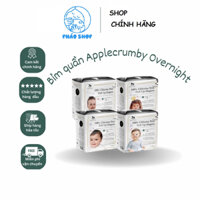 [Mua là có quà] Bỉm APPLECRUMBY overnight CHÍNH HÃNG xuất xứ Malaysia tã dán/ tã quần M42/L36/M22/L20/XL18/XXL16
