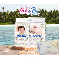 [MUA LÀ CÓ QUÀ] MOONY NATURAL NỘI ĐỊA NHẬT - MOONY TRẮNG - TÃ DÁN/QUẦN HỮU CƠ ĐỦ SIZE