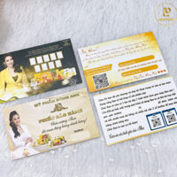 Mua là có quà: Nhiều Mẫu Card thank you, spa, mỹ phẩm siêu xinh, giấy c300 cán màng mờ in theo yêu cầu kt5.5x9 cm cho kh