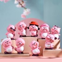 [MUA LÀ MÊ] BST HẢI LY LOOPY 1 blind box trưng bày dễ thương cute để bàn laptop bàn làm việc trong ô tô hộp mù mini