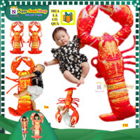 [MUA LÀ TẶNG QUÀ] THÚ BÔNG TÔM HÙM ALASKA 3D CHO BÉ SIÊU TO KHỔNG LỒ ĐẸP NHƯ ẢNH HÀNG HIẾM