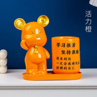 [Mua lại 1129 lần] Hộp đựng bút nhựa hình gấu vàng Đồ trang trí tốt nghiệp Gửi bạn cùng lớp Quà tặng ngày lễ Quà tặng sinh nhật Hộp đựng bút cảm hứng phong cách mới 0227 ~ ~ 25