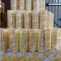 [Mua lẻ giá sỉ]  Băng keo trong, đục 200yard | Nặng 1.8Kg, rộng 4.7cm, lõi giấy 5mm | Băng Keo Miền Nam