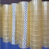 [Mua lẻ giá sỉ]  Combo 2 cây băng keo trong, đục 100yard | Kèm dao cắt băng keo | 1 cây 1kg lõi 5mm | Băng Keo Miền Nam