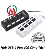 [Mua lẻ giá sỉ] HUB 4 PORT CÓ CÔNG TẮC USB 2.0