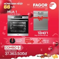 Mua Lò Nướng Fagor 8H-875TCX A Tặng Máy Rửa Bát Fagor 3LVF-61S