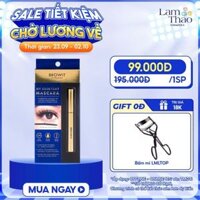 [MUA MASCARA NONGCHAT TẶNG BẤM MI LMLTOP] Mascara Làm Dày, Dài Mi Browit By Nongchat My Everyday Endless Night Mascara