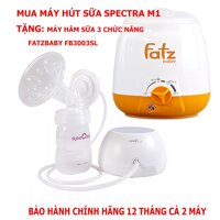 Mua Máy Hút Sữa Spectra M1 + Máy hâm sữa 3 chức năng FatzBaby FB3003SL