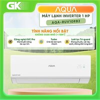 Mua Máy Lạnh AQUA Inverter 1 HP AQA-RUV10RB2 – Hàng Chính Hãng – Chỉ Giao HCM tại ĐIỆN MÁY TẤN TÀI