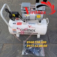 Mua máy nén khí không dầu giảm âm hàng chính hãng công suất 3hp tai đây