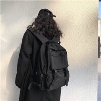 Mua ngay BALO ULZZANG BASIC ( chống nước ) ( 2 khoá nhựa đen song song) hót