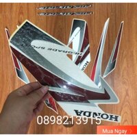 Mua Ngay Bộ tem 3 lớp xe Airblade THÁI đời 2008-2009 - màu XÁM ĐỎ