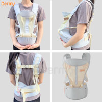 [Mua Ngay Kẻo Lỡ] Địu em bé ĐAI ĐỠ CAO CẤP địu ngồi cho bé nhiều tư thế, có túi đựng đồ - không hộp