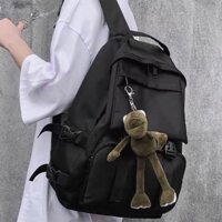 Mua ngay Sẵn) Balo Unisex nam nữ - nhiều ngăn chi tiết tiện dụng(2 khoá ) hót