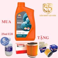 Mua Nhớt Repsol Racing 10W40 tặng Lọc Nhớt , Súc Động Cơ