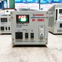 Mua Ổn Áp Lioa 2KVA 1 Pha 2KW 2000 Giá Tốt Dây Đồng LiTanda SH-2000 DRI-2000 DRII-2000 New 2022