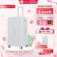 [MUA S TẶNG M ] Vali Linex - KIGIN KG810 | Siêu Phẩm Nhựa ABS+PC, Chống Trầy, Khóa Số TSA, Size 20/24/28