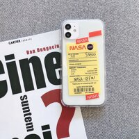 Mua Sắm Các Thẻ Ốp Lưng iPhone 11 Pro X XR XS Max 6 6S 7 8 Plus Nasa Mềm Lót Đệm Không Khí vỏ