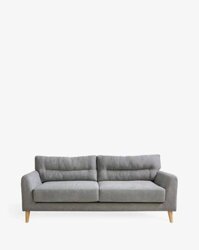 Mua Sofa Băng 1m8/2m/2m2 Khung Gỗ Đệm Vải Merida Xám Chính Hãng Giá Tốt