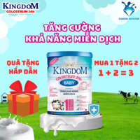 (Mua Sữa Tặng Nồi Áp Suất) Sữa bột KingDom Colostrum 24h Baby 900g (0 đến 12 Tháng) (Hàng Chính Hãng 100%)