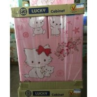 [Mua tận gốc] Tủ nhựa Việt Nhật 3 tầng 4 ngăn