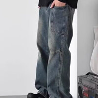 Mùa Thu 2024 Mới Phong Cách Hàn Quốc Đơn Giản Thời Trang Thường Ngày Phù Hợp Với Quần Jean Phổ Biến Nam Xu Hướng Thẳng Mỏng Và Rời Hàng Ngày Phong Cách Khuôn Viên Trường Quần Thanh Niên Nam