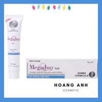 [MUA TỪ 5SP được GIÁ SỈ] Megaduo AHA Gel giảm mụn ẩn, ngừa thâm, nám, giảm tuyệt đối mụn trứng cá-15g