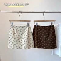 Mùa Xuân 2025 Kích Thước Lớn Ren Váy Nữ Cao Cấp Chống chói Quần Short Hoa Ôm Hơn Hông Đóng Gói Hakama