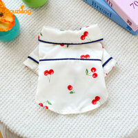 Mùa Xuân Mùa Hè Sản Phẩm Mới Quần Áo Thú Cưng Quần Áo Chó Pomeranian Teddy Bichon Cherry Bộ Đồ Ngủ