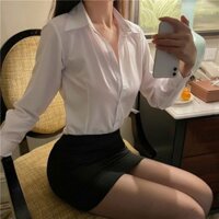 Mùa Xuân Mùa Hè Váy Chuyên Nghiệp Váy Nữ Một Bước Váy Hip-Packed Váy Ngắn Váy Công Sở Váy Phương Tây